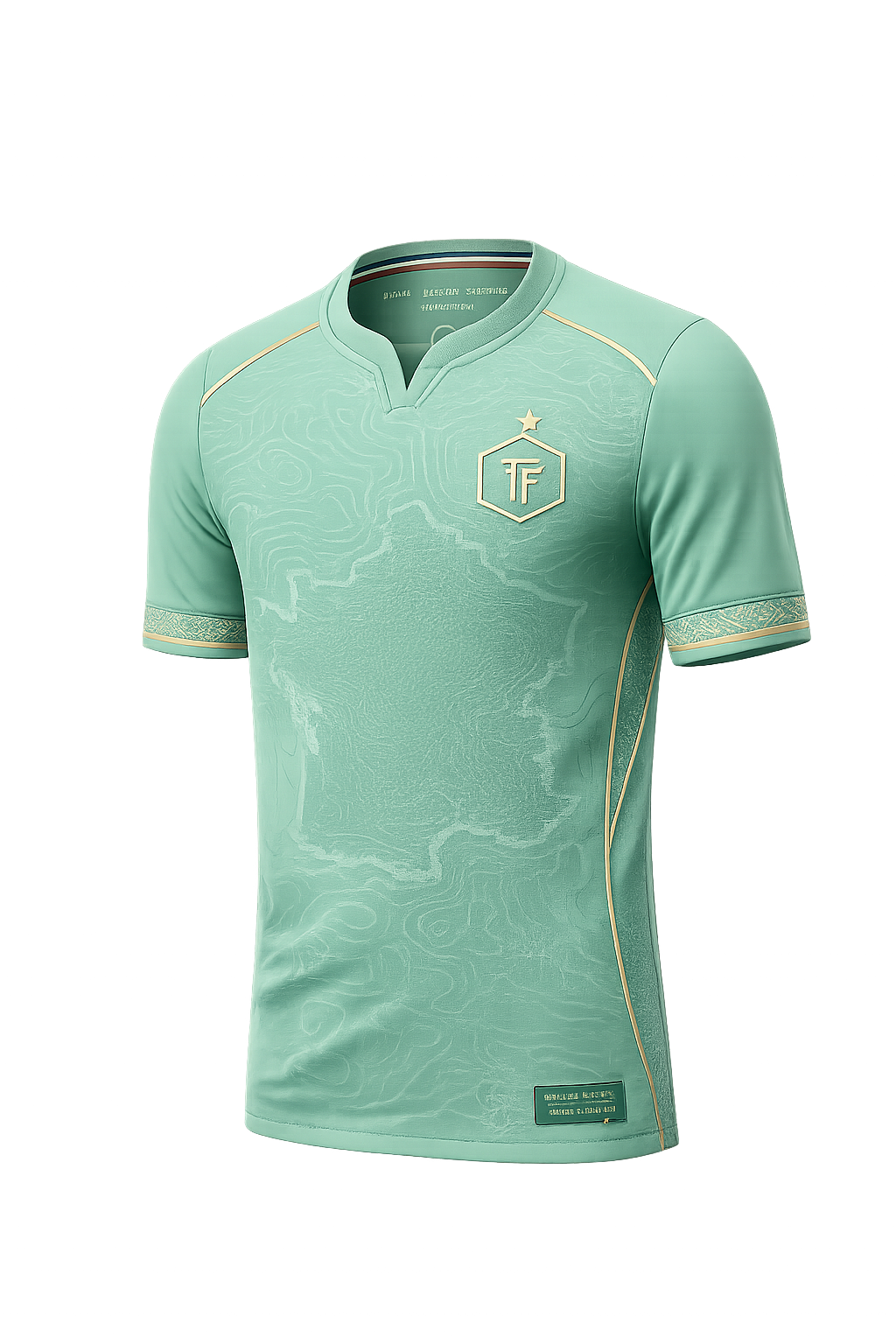 Maillot Vert Iconique – Passion et Élégance du Football Français